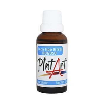 Laca vitral rugoso 05 anaranjado 30 ml.-PV037