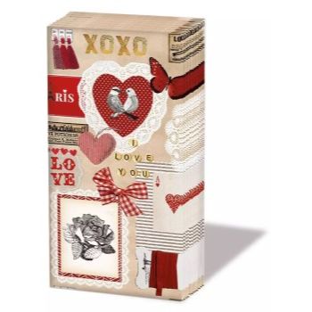12209805 love ticket kleenex hdkf -SE0356