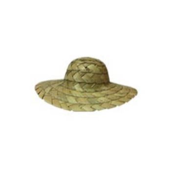 Sombrero de paja chico  14 cm-SO0001