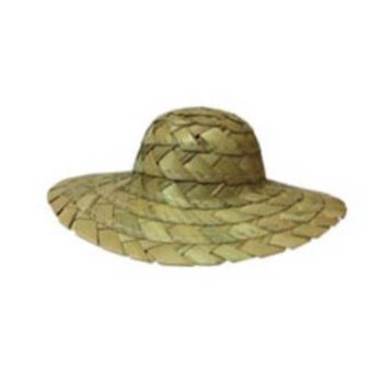 Sombrero de paja grande  17 cm-SO0003