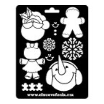 Estencil nicolas y amigos polypap 22 x 29.5 cms-ST0446