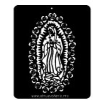 Estencil virgen 21.5 x 28 cms-ST3035
