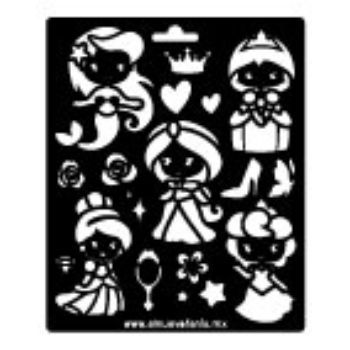 Estecil princesas-ST3053