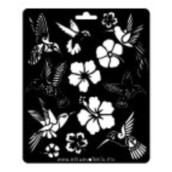 Estencil colibries-ST3056
