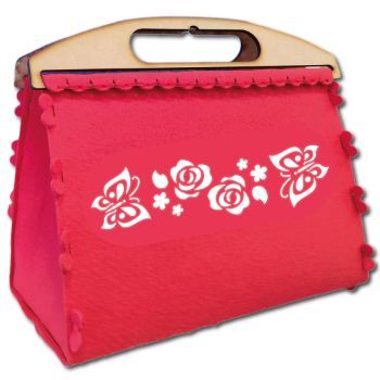 Bolsa mariposas 47 x 60  x 28 cms.-TFT002
