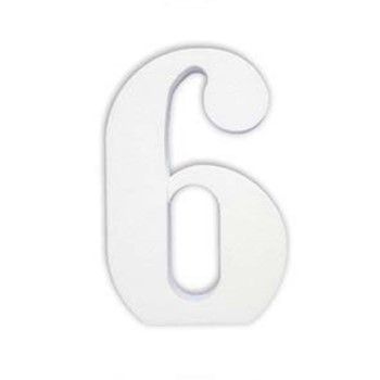 Numero 6 unicel 15 cm-UN0031