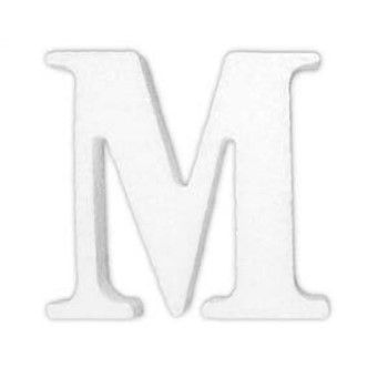 Letra m unicel 15 cm-UN0047