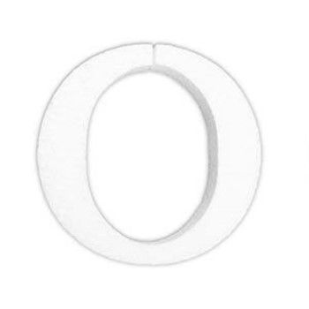 Letra o unicel 15 cm-UN0050