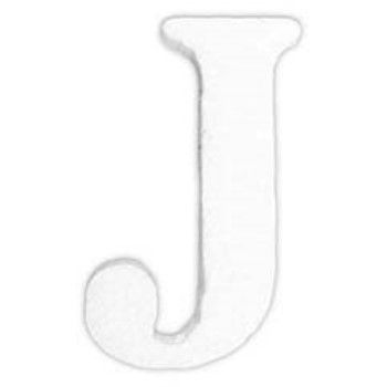 Letra j en unicel arial bold 24 cms-UN0082