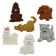 Boton decorativo 4674 puppy parade-BD0032