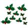 Boton decorativo 2478 holly jolly christmas-BD0184
