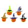 Boton decorativo 6688  jacks in hats-BD0244