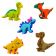 Boton decorativo 7675 dino-mite (12183) stomp-BD0323