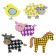 Boton decorativo 7693 funky farm-BD0324