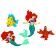 Boton decorativo 7726 the little mermaid disney-BD0442