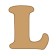 Letra l cooper mini 4 x 6 cms.-LC