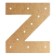 Letra z box con base para luces-MD0530