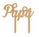 Cake topper papa  9.5 x 9.3 cm-MD0607