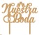 Cake topper nuestra boda  15.5 x 14 cm-MD0615