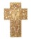 Cruz padre nuestro con figura cristo 28 cms x 19 cms-ML0775