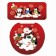 Molde n-676 juego de baã‘o muã‘eco de nieve con pinguinos   -MO2305