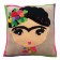 Molde # 1933 cojin frida                                    -MO2312
