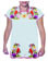 Molde h-57 blusa flamingos con flor de pitaya               -MO2320
