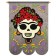 Molde w-1944 estandarte frida calavera                      -MW2118