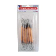 Jgo c/6 estiques de alambre s/corte-PI6066