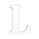 Letra l unicel 15 cm-UN0046