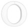 Letra o en unicel arial bold 24 cms-UN0088