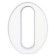 Numero 0 en unicel arial bold 24 cms-UN0100